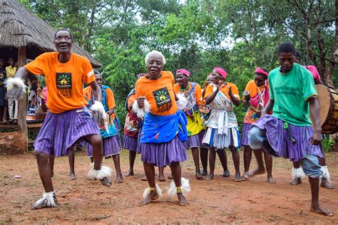 Dance Practice with the Elders in Zimbabwe