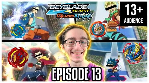 VALT ULTIMATE TAG TEAM Beyblade Burst QuadStrike Episode 13 REVIEW