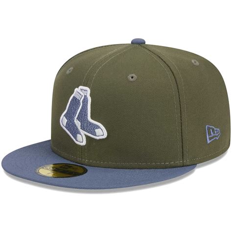 New Era Boston Red Sox Olive/Blue 2023 59FIFTY Fitted Hat