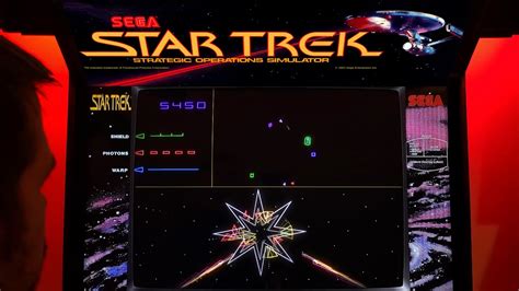 Star Trek Arcade Cabinet Mame Gameplay W Hypermarquee Youtube