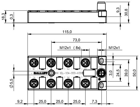 Bni Bni Iol K Io Link Sensor Actuator Hubs Balluff China