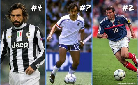 Top 10 Best Midfielders In Football History Sports Culture