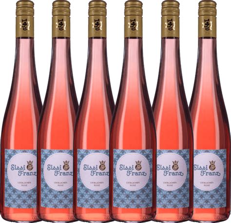 6er Vorteils Weinpaket Sissi Franz liebliches Rosé Weingut Hammel