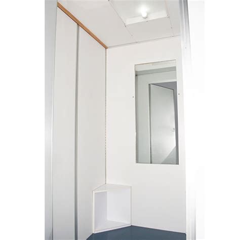 ft wooden mobile fitting room retailtech