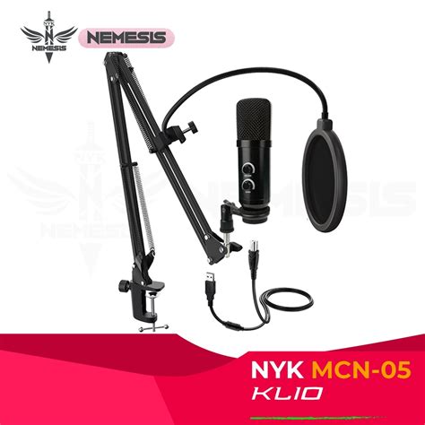 Jual Mic Condenser Usb Nyk Nemesis Mcn Klio Shopee Indonesia