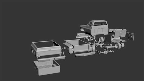 3d File Chevrolet C10 1974 🚙・design To Download And 3d Print・cults