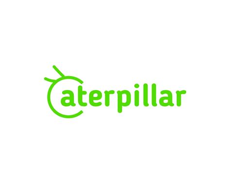 Caterpillar logo design by CreatorGT on Dribbble