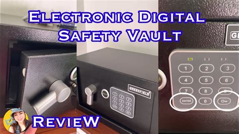 Electronic Digital Safety Vault Review YouTube