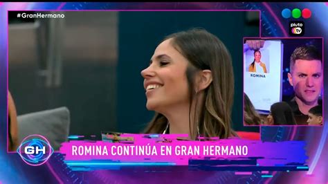 Romina Se Salva De Ser Eliminada Gran Hermano Youtube