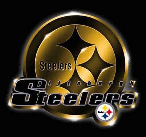 Black and Yellow Steelers Logo - LogoDix