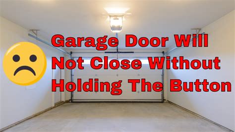 Garage Door Will Not Stay Open