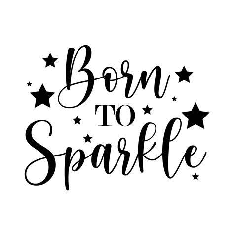 Born To Sparkle Decal Files Cut Files For Cricut Svg Png Etsy