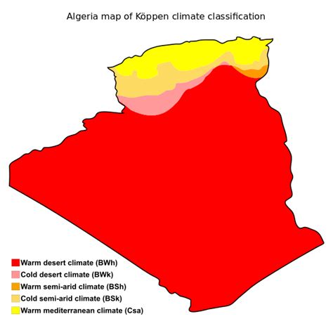 File:Algeria map of Köppen climate classification.svg