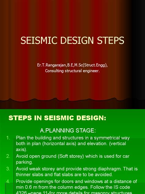 PDF Seismic Design Steps DOKUMEN TIPS