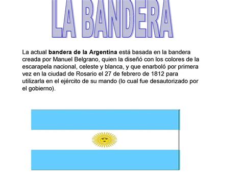 Cuándo Y Por Quién Fue Creada La Bandera De Argentina