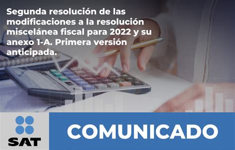 Segunda Resoluci N De Las Modificaciones A La Resoluci N Miscel Nea