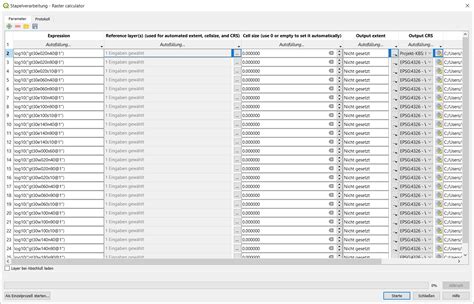 Batch Processing Using Raster Calculator Of Qgis Geographic