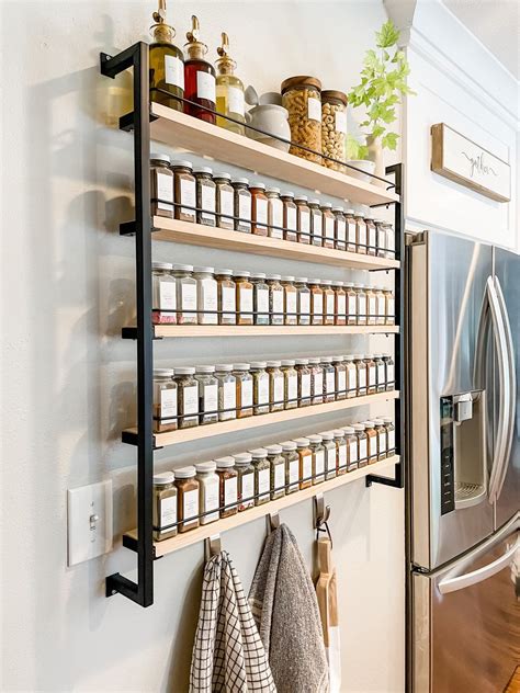 Hanging Spice Rack Etsy Uk Home Decor Kitchen Pantry Design