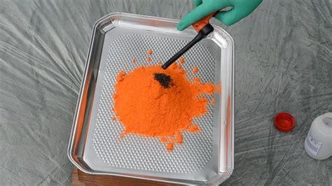 Cool chemical volcano reaction - Ammonium Dichromate - Organic ...