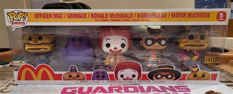 Funko Pop Mcdonalds 5 Pack Golden Arches Exclusive Ebay