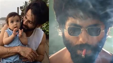 Shahid Kapoor Quits Smoking And Told He Used Hide From Daughter Misha