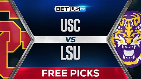 Usc Vs Lsu College Football Week 1 Predictions Picks And Best Bets