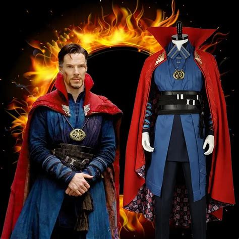 Avengers Infinity War Dr. Stephen Strange Cosplay Costume Carnival ...