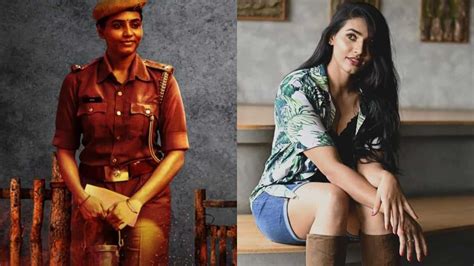 Sapthami Gowda Looks Enchanting In A Cop Uniform As Leela In Rishab