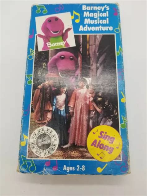 BARNEY BARNEYS Magical Musical Adventure VHS 1993 EUR 10 80