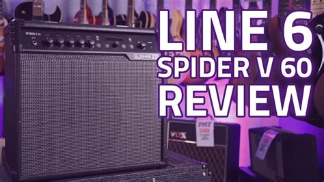 Line 6 Spider V 60 Modeling Guitar Amp Demo Youtube