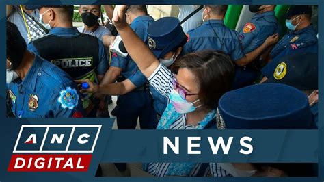 Pnp Admits Lapses After Leila De Lima Hostage Taking Anc Youtube