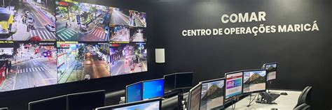 Centro De Opera Es Maric J Est Em Funcionamento E Monitora A Cidade