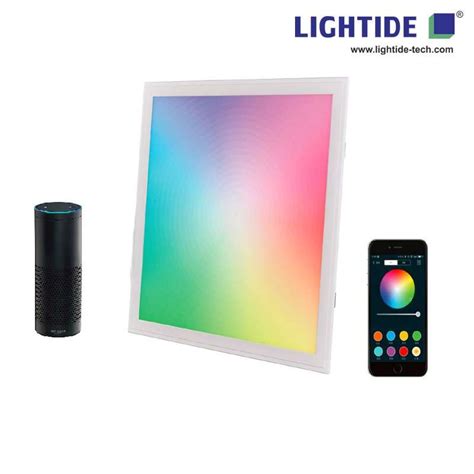 Flat Panel LED Lights Color Changing RGB-RGBW Ceiling Lights - Lightide