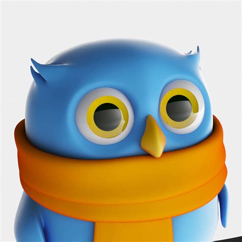 Toy Owl Animal Character 3d Model Cgtrader