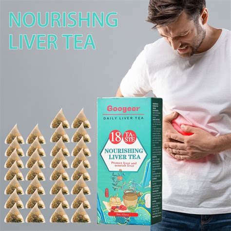 30pcs Daily Liver Nourishing Tea18 Flavors Liver Care Tea Everyday