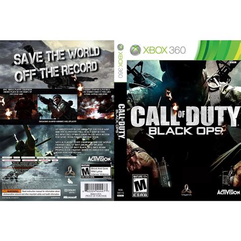 Call Of Duty Black Ops P Xbox Ltu Lt Jtag Rgh Shopee Brasil