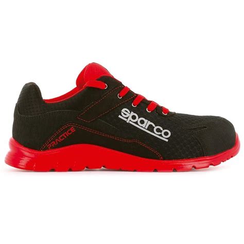 ZAPATILLAS DE SEGURIDAD SPARCO PRACTICE SP1 ROJO