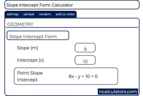 Graph Slope Intercept Equation Calculator - Tessshebaylo