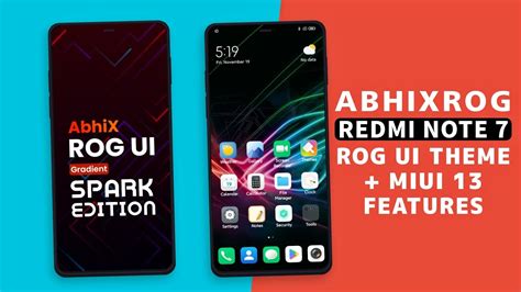 Abhixrog Spark Edition V For Redmi Note S Android Rog Ui