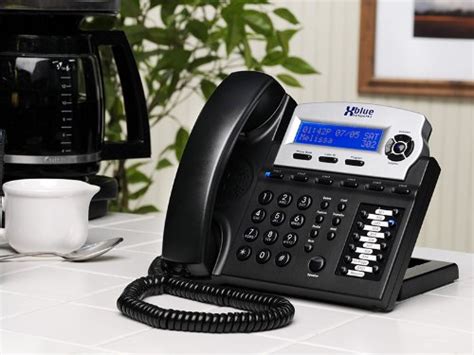 X16, Small Office Phone System with 4 Charcoal X16 Telephones – Auto Attendant, Voicemail ...