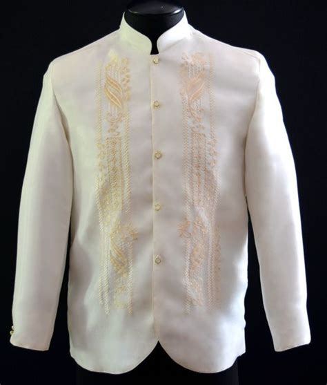 Coat Barong Tagalog 1300 The Coat Barong Made Modern Barongsrus