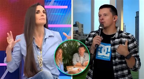 Rebeca Escribens Jala Las Orejas A Mario Hart Por Gesto En Cumplea Os