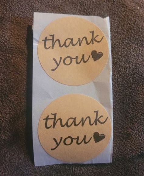 Free: 10 Thank You Stickers - Stickers - Listia.com Auctions for Free Stuff