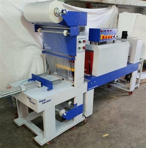 Shrink Tunnel Wrapping Machine Semi Automatic Shrink Wrapping Machine