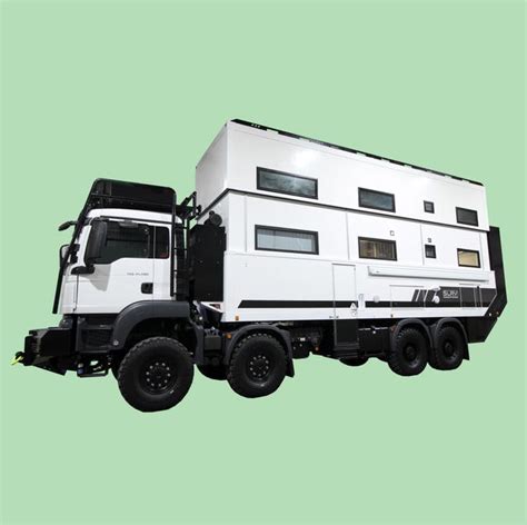 This Double-Decker Luxury RV Can Sleep Up to 10 People