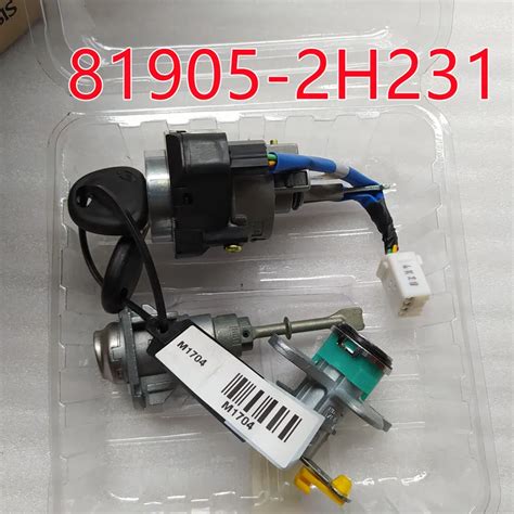 For Hyundai Elantra Hd Key Cylinder Set Lock Whole Vehicle Lock