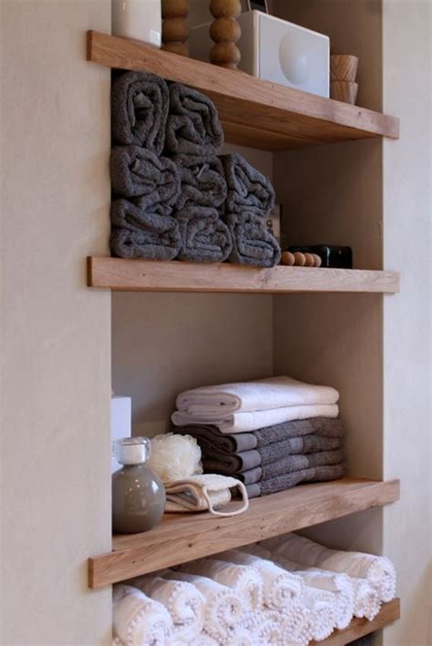 Best Built In Bathroom Shelf And Storage Ideas For