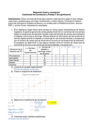 Reporte de solución en casos prácticos sobre la estadística inferencial