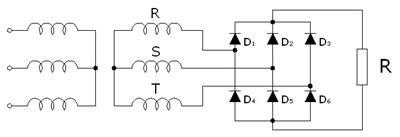 3 2 Rectificador trifásico de onda completa