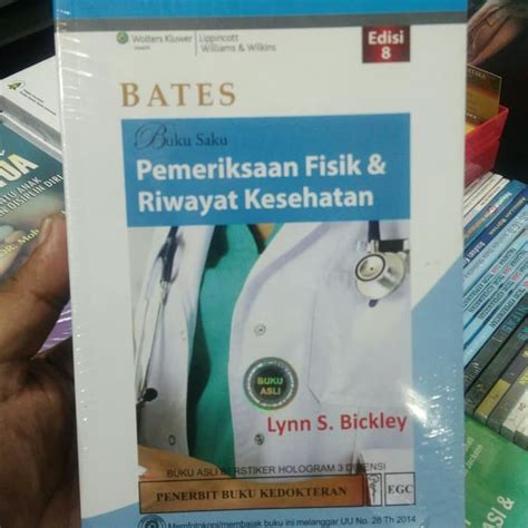 Jual Bates Buku Saku Pemeriksaan Fisik Dan Riwayat Kesehatan Edisi